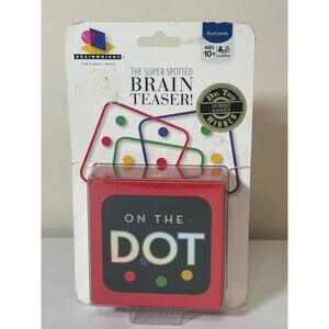 On The Dot Brain Teaser Game Brainwright Ages 10+ Dr. Toy Award - NWT